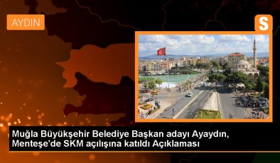 Muğla Büyükşehir Belediye Başkan Adayı Aydın Ayaydın, Marmaris ve Fethiye Körfezi’ni temizlemek için gemi gönderdi