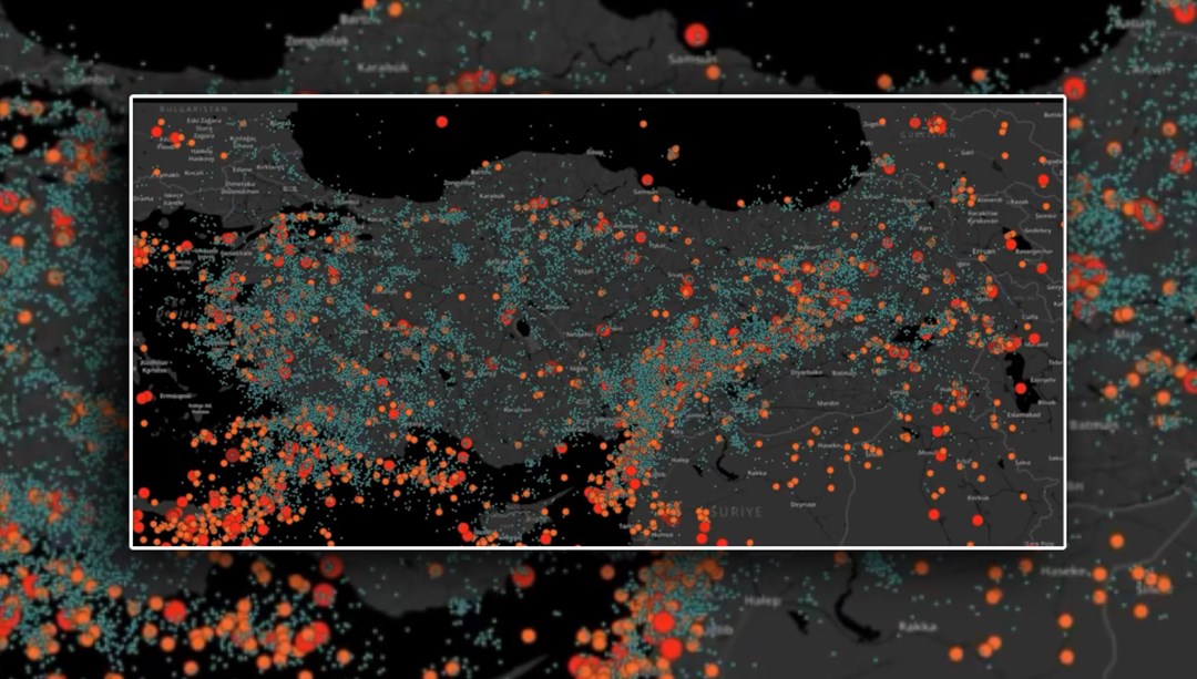 İşte deprem gerçeğinin en net kanıtı: Sallanmayan yer neredeyse yok!